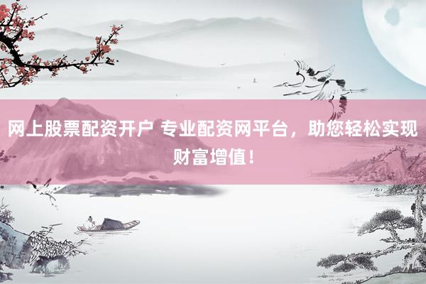 网上股票配资开户 专业配资网平台，助您轻松实现财富增值！