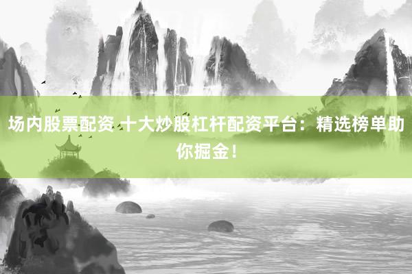 场内股票配资 十大炒股杠杆配资平台：精选榜单助你掘金！
